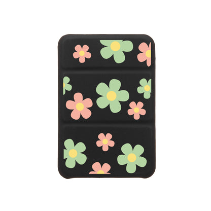 iPhone Magnetic Trifold Wallet Case - Daisy Spring