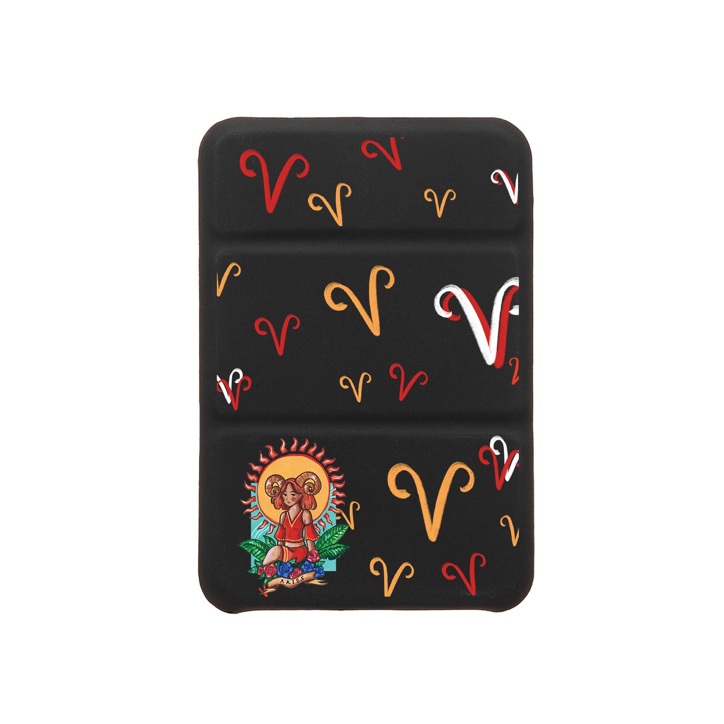 Android Magnetic Trifold Wallet Case - Aries