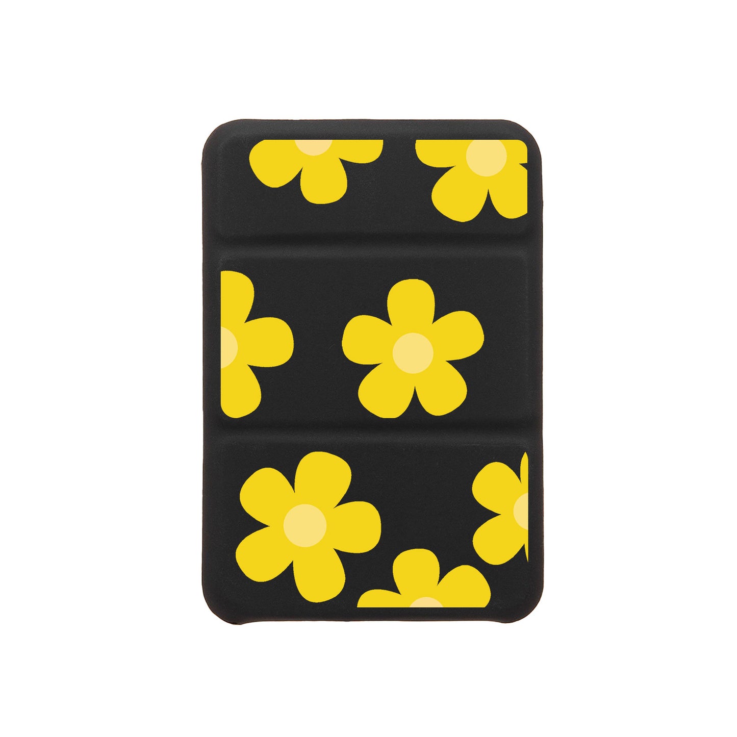 Android Magnetic Trifold Wallet Case - Daisy Sunshine