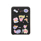 Android Magnetic Trifold Wallet Case - Girl Power Sticker Pack