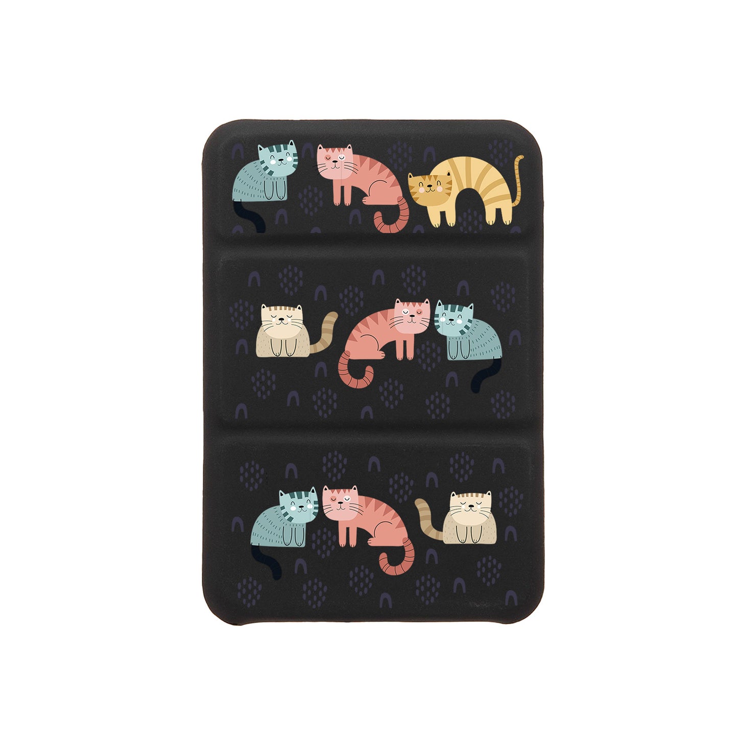 Android Magnetic Trifold Wallet Case - Rainbow Meow 1.0