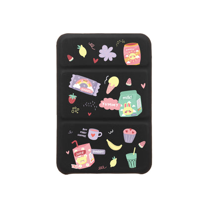 iPhone Magnetic Trifold Wallet Case - Sweet Yummy