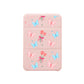 Android Magnetic Trifold Wallet Case - Coquette Butterfly