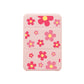 Android Magnetic Trifold Wallet Case - Daisy Blush