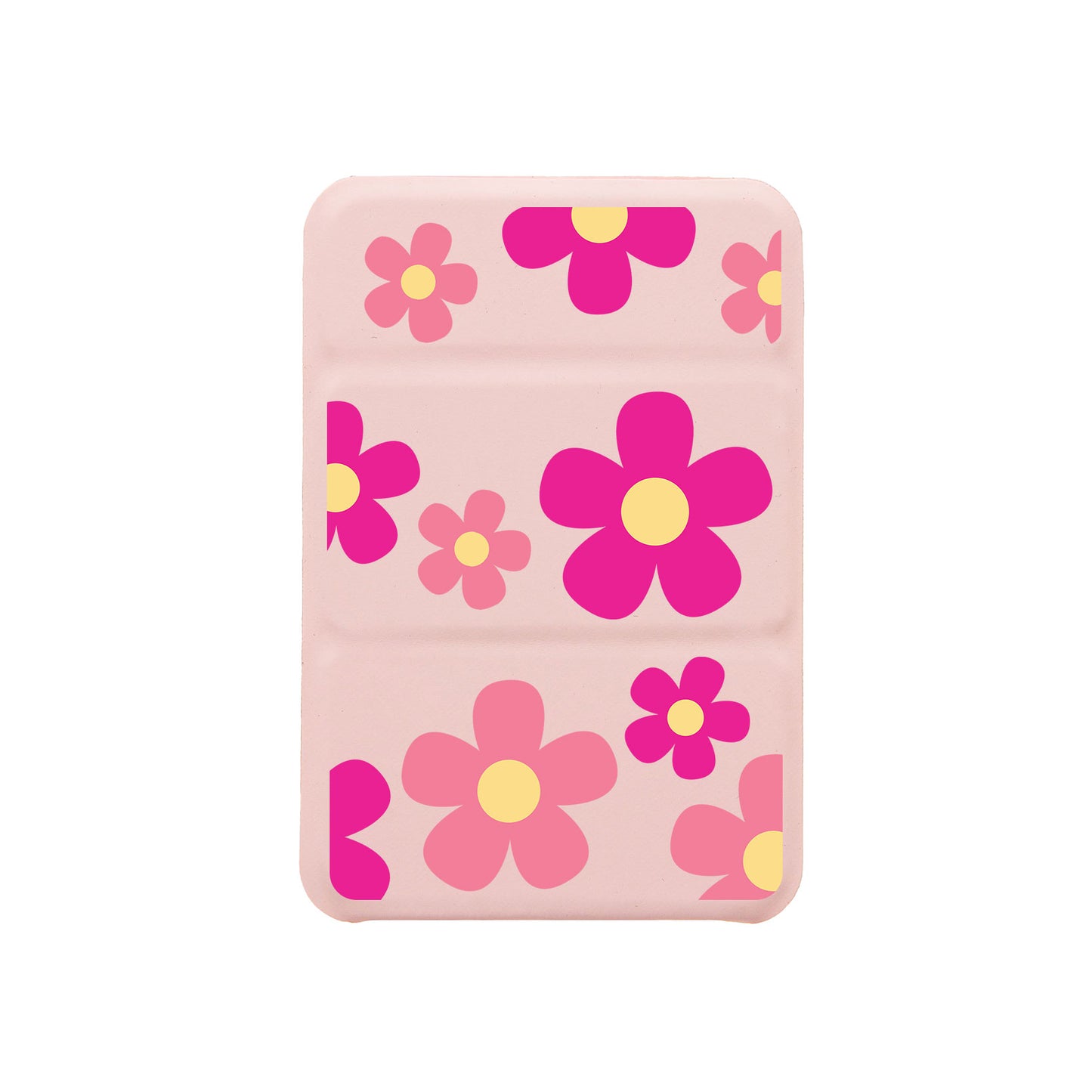 Android Magnetic Trifold Wallet Case - Daisy Delight