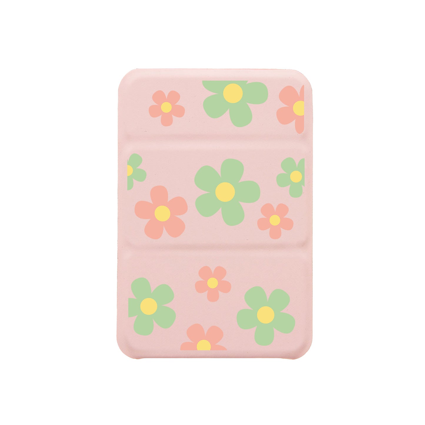 Android Magnetic Trifold Wallet Case - Daisy Spring