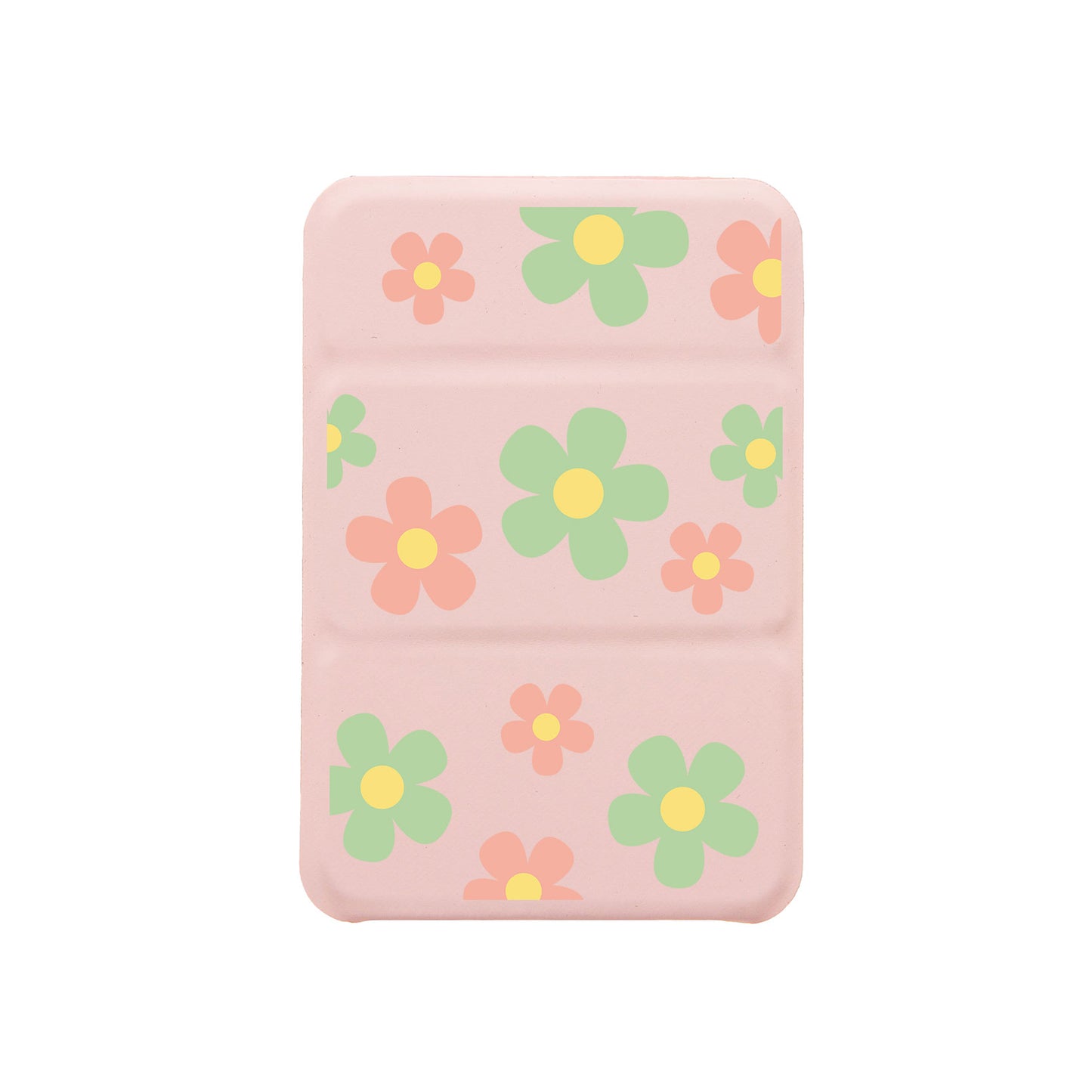 iPhone Magnetic Trifold Wallet Case - Daisy Spring