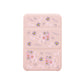 iPhone Magnetic Trifold Wallet Case - Cherry Blossom