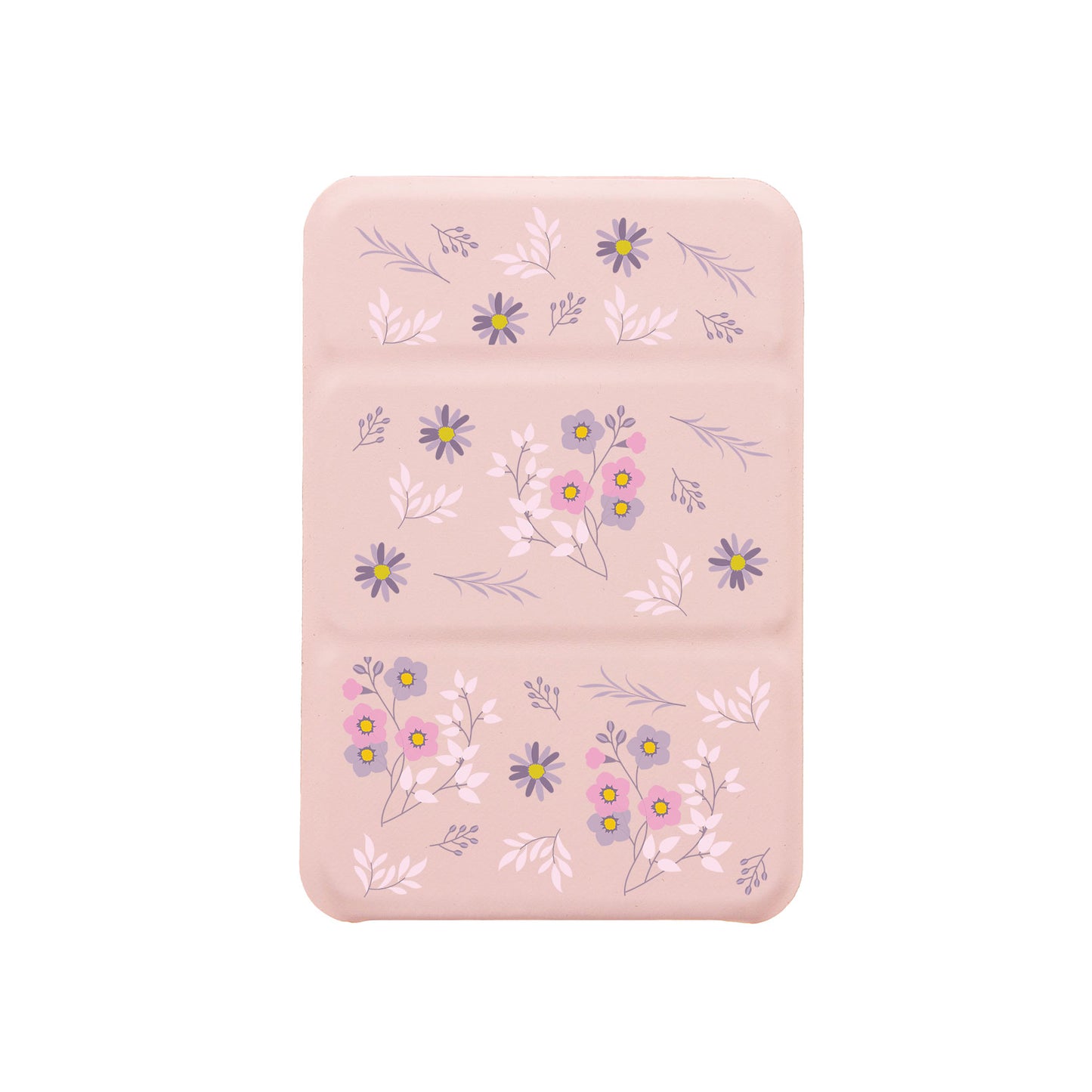 iPhone Magnetic Trifold Wallet Case - Cherry Blossom