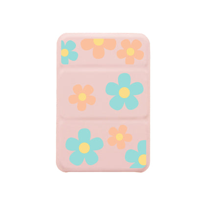 iPhone Magnetic Trifold Wallet Case - Daisy Daze