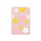 iPhone Magnetic Trifold Wallet Case - Daisy Fresh