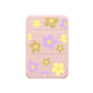 iPhone Magnetic Trifold Wallet Case - Daisy Twinkle