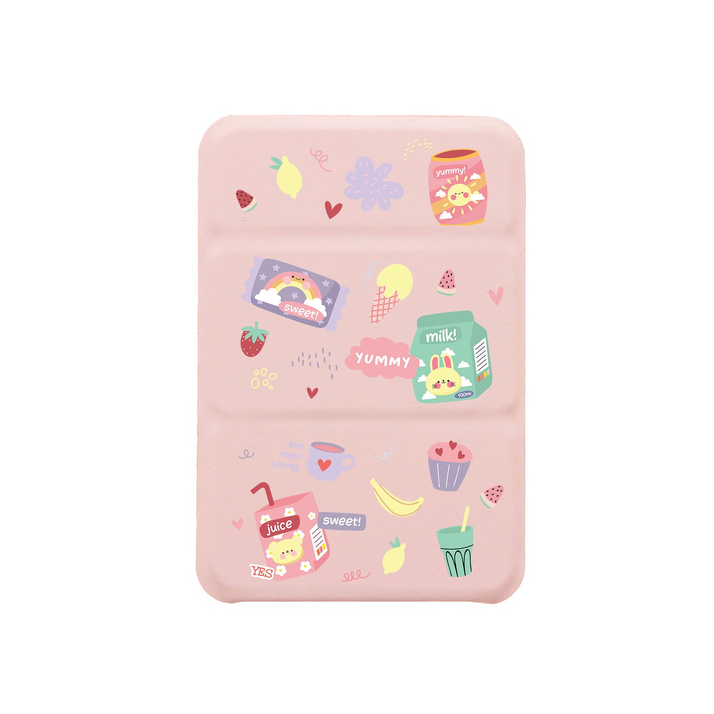 Android Magnetic Trifold Wallet Case - Sweet Yummy