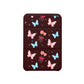 Android Magnetic Trifold Wallet Case - Coquette Butterfly