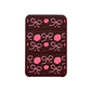 Android Magnetic Trifold Wallet Case - Coquette Rose