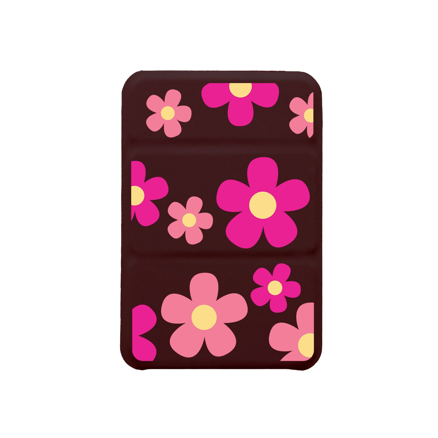 Android Magnetic Trifold Wallet Case - Daisy Delight