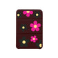 Android Magnetic Trifold Wallet Case - Daisy Hot Pink