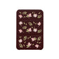 iPhone Magnetic Trifold Wallet Case - Azalea