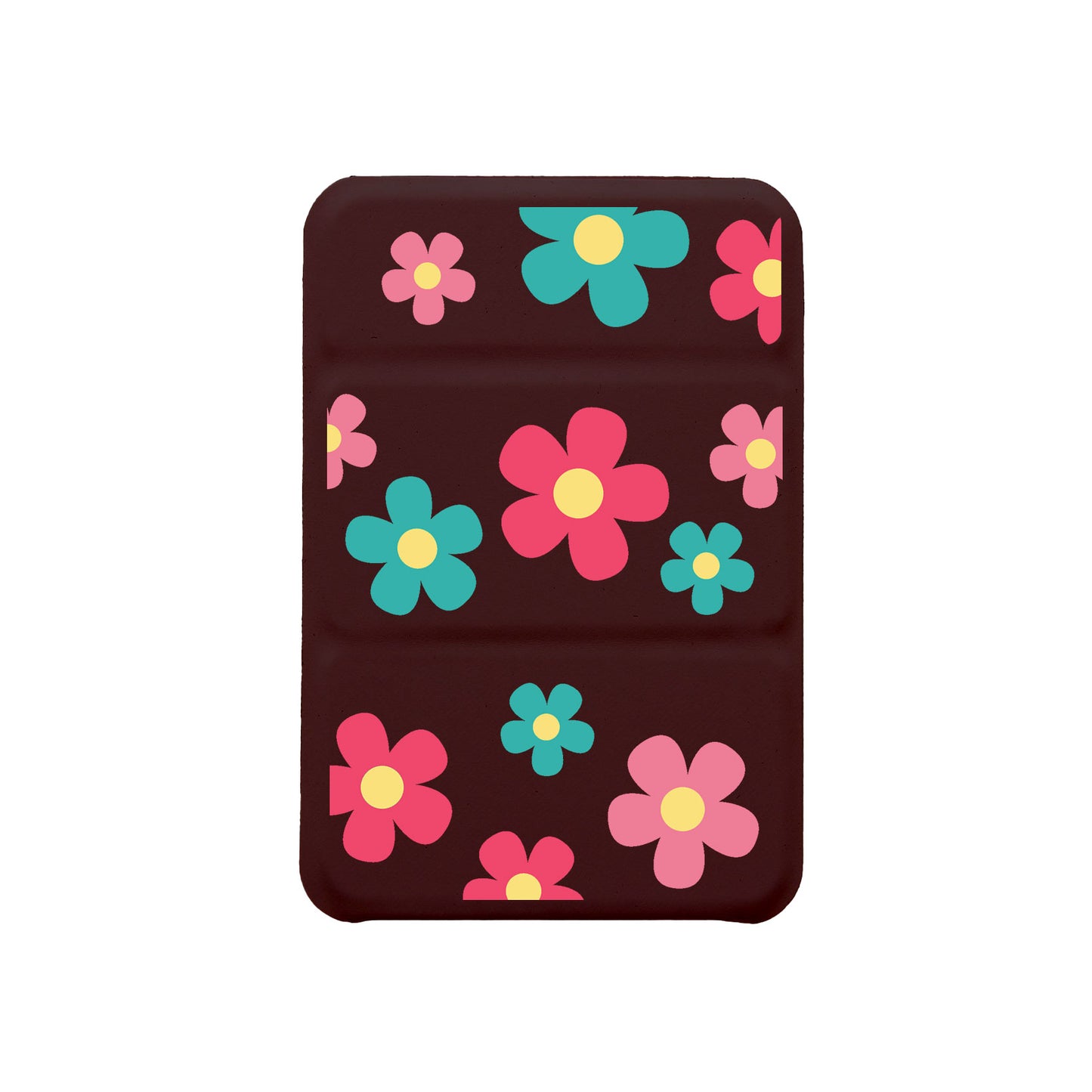 Android Magnetic Trifold Wallet Case - Daisy Delight 2.0