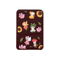 Android Magnetic Trifold Wallet Case - Magical Garden