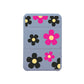 Android Magnetic Trifold Wallet Case - Daisy Hot Pink