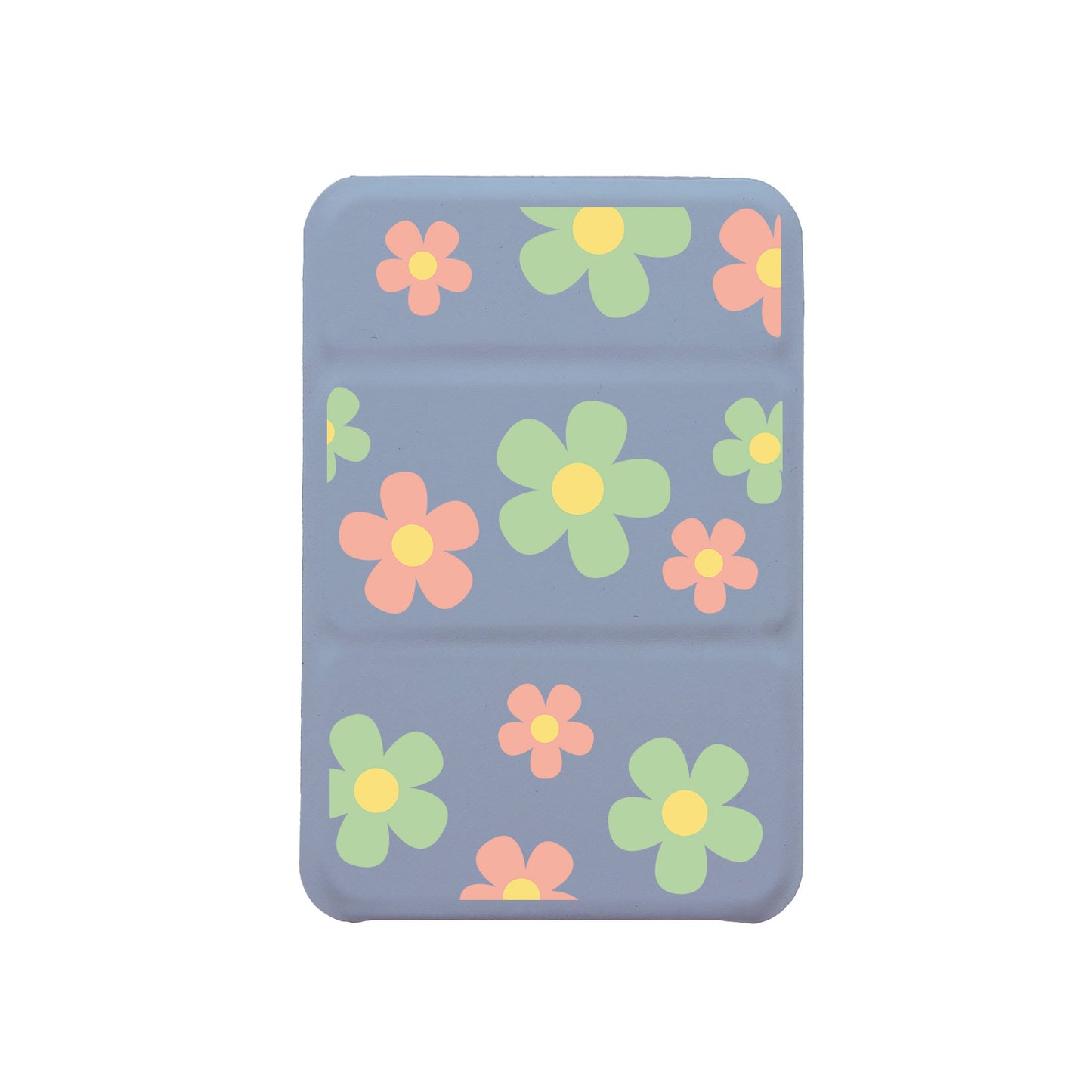 iPhone Magnetic Trifold Wallet Case - Daisy Spring