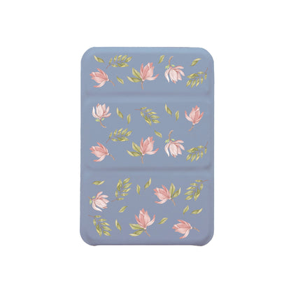 iPhone Magnetic Trifold Wallet Case - Azalea