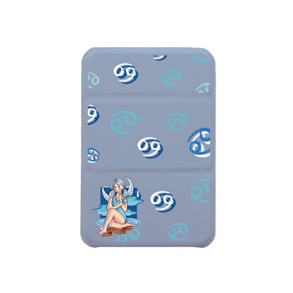 iPhone Magnetic Trifold Wallet Case - Cancer