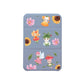 Android Magnetic Trifold Wallet Case - Magical Garden