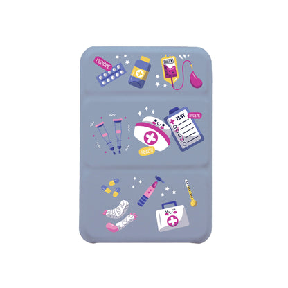 iPhone Magnetic Trifold Wallet Case - Nurse