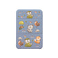 Android Magnetic Trifold Wallet Case - Racoon and Friends