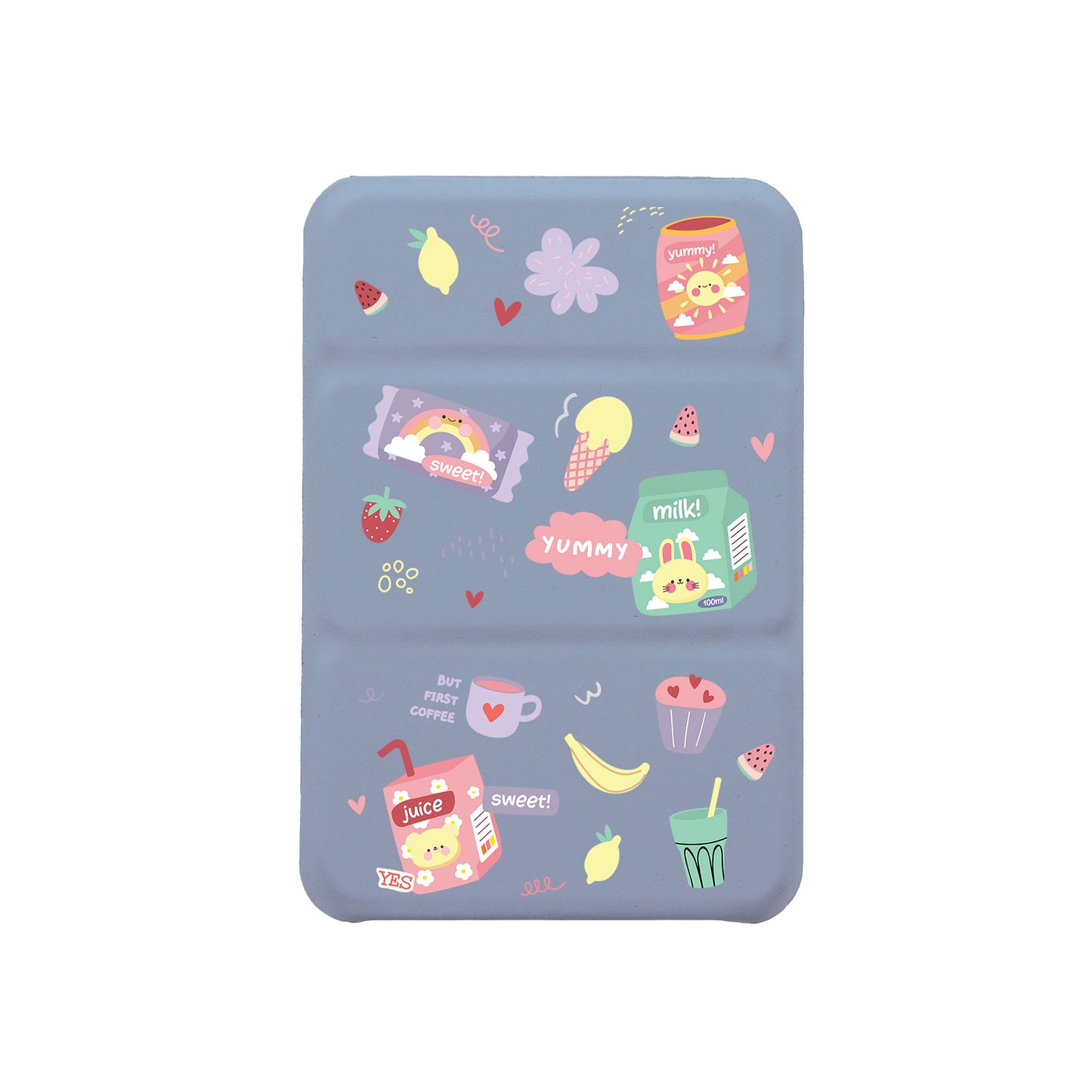 iPhone Magnetic Trifold Wallet Case - Sweet Yummy