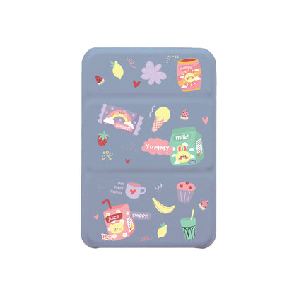 iPhone Magnetic Trifold Wallet Case - Sweet Yummy