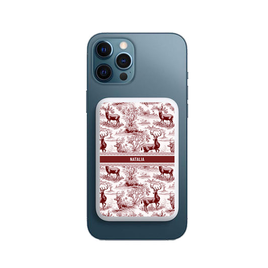 Magnetic Wireless Powerbank - Toile du Juoy Deer