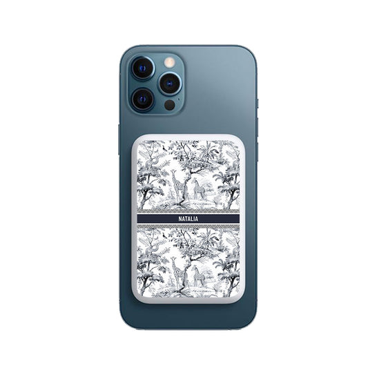 Magnetic Wireless Powerbank - Toile du Juoy Giraffe