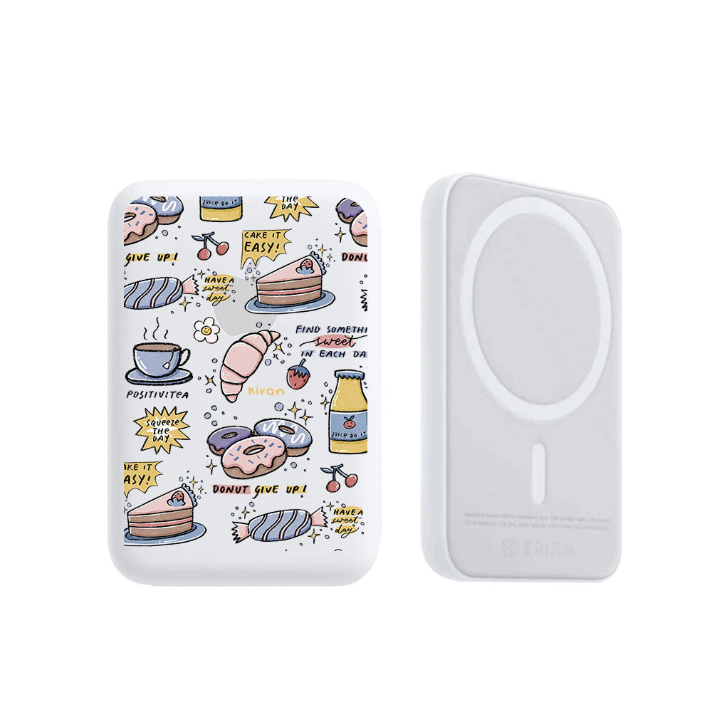 Magnetic Wireless Powerbank - Sweets