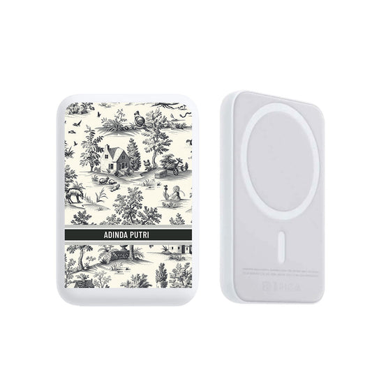 Magnetic Wireless Powerbank - Toile du Juoy Chalet