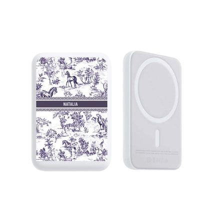 Magnetic Wireless Powerbank - Toile du Juoy Horse