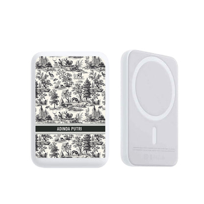 Magnetic Wireless Powerbank - Toile du Juoy Sauvage