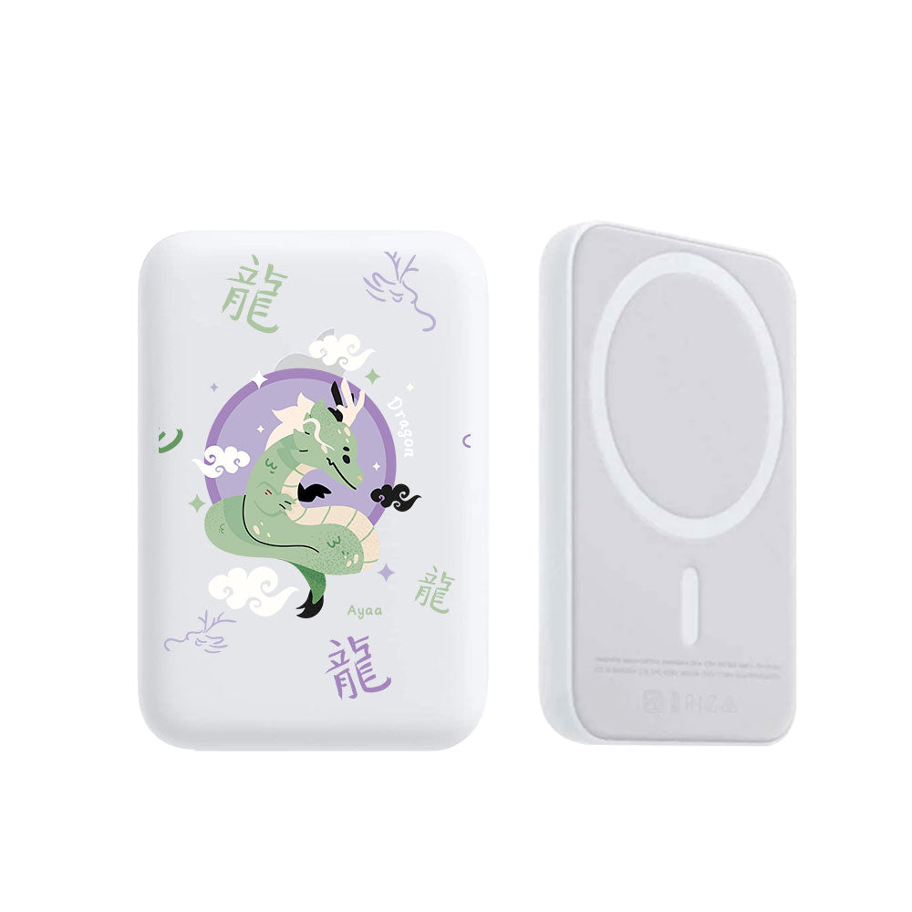 Magnetic Wireless Powerbank - Dragon (Chinese Zodiac / Shio)