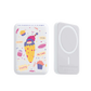 Magnetic Wireless Powerbank - Candy Doodle