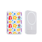 Magnetic Wireless Powerbank - Daisy Faces