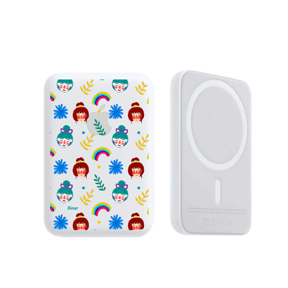 Magnetic Wireless Powerbank - Unconditional Girl