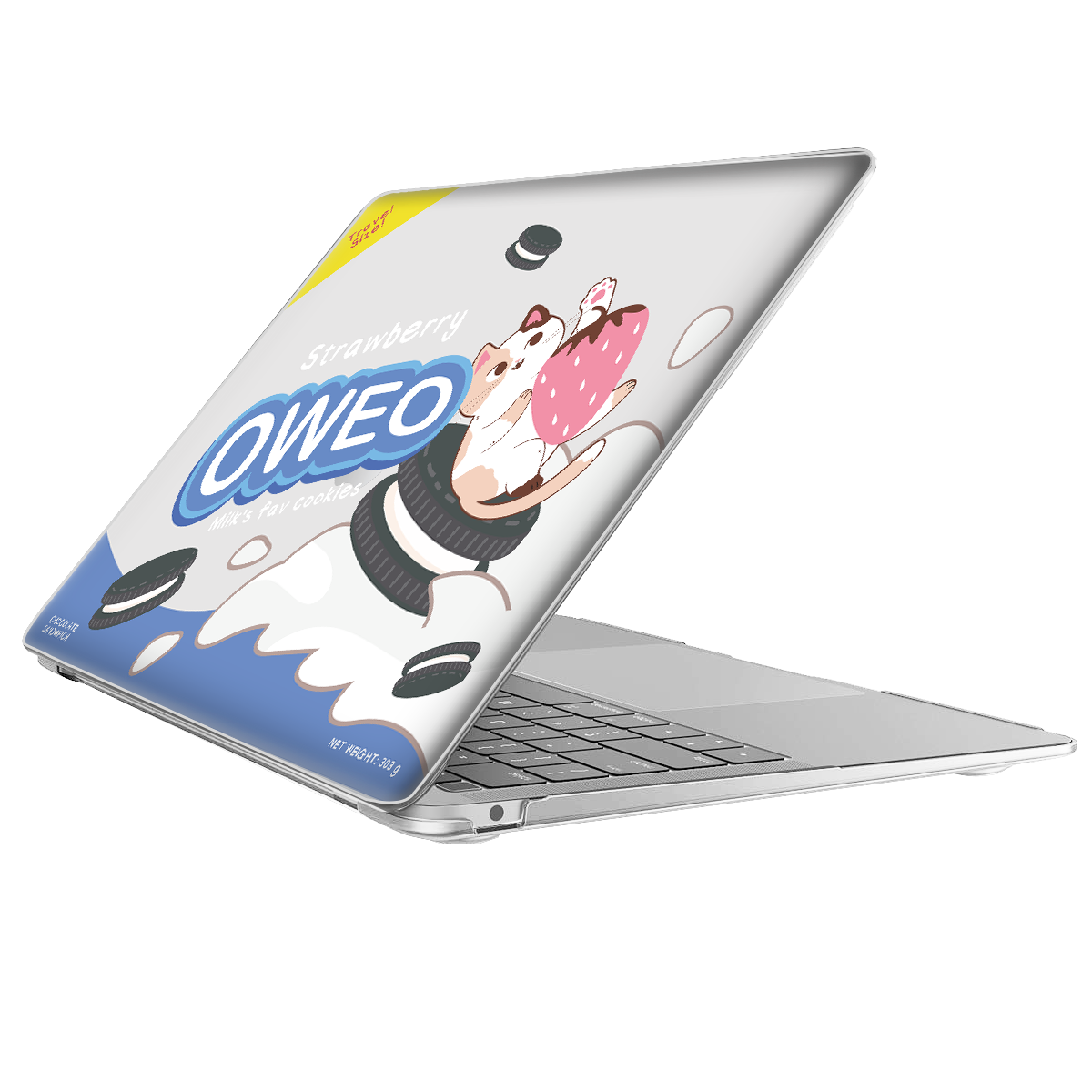 MacBook Snap Case - Oweo Cat