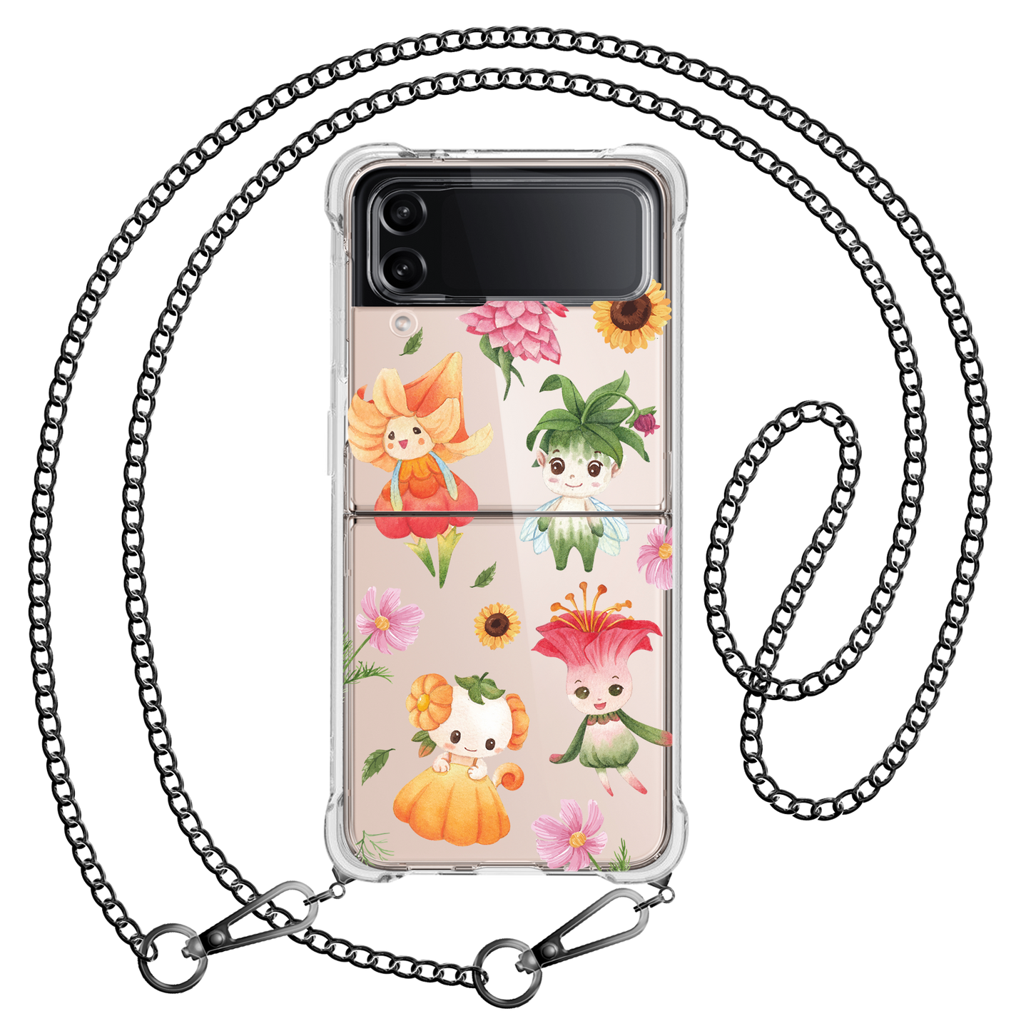 Android Flip / Fold Case - Magical Garden