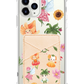 iPhone Phone Wallet Case - Magical Garden