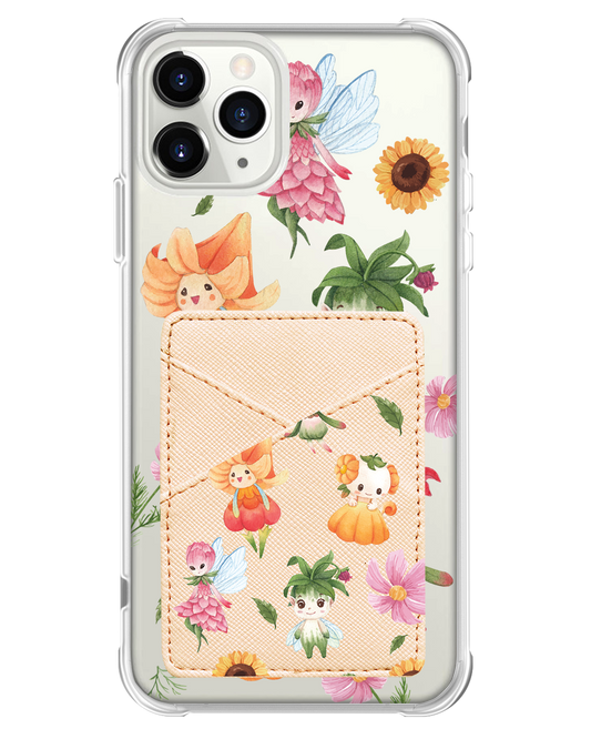 iPhone Phone Wallet Case - Magical Garden