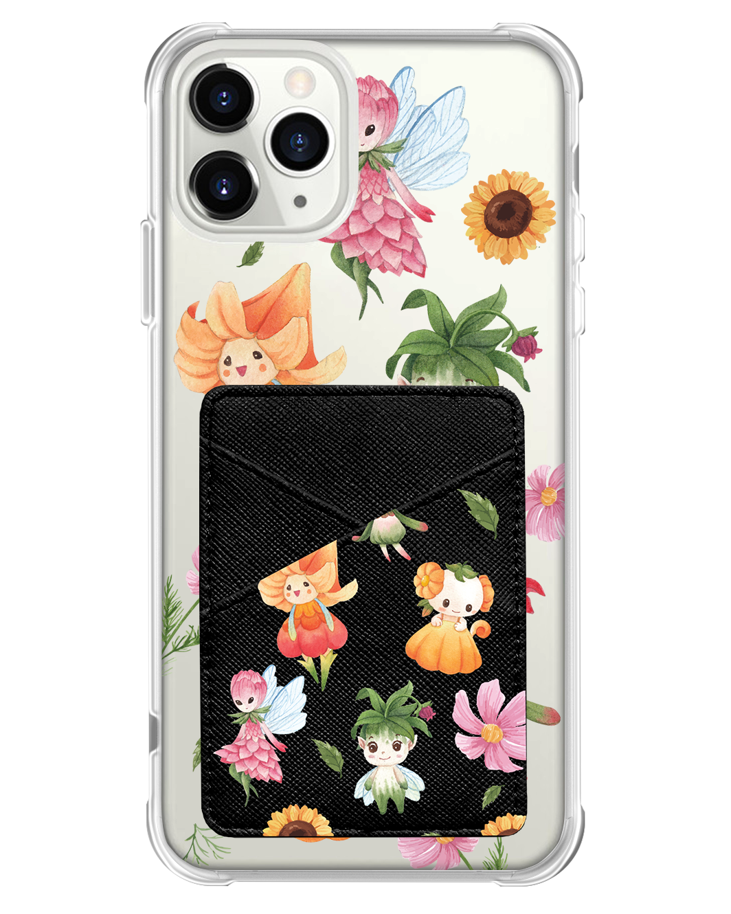 iPhone Phone Wallet Case - Magical Garden