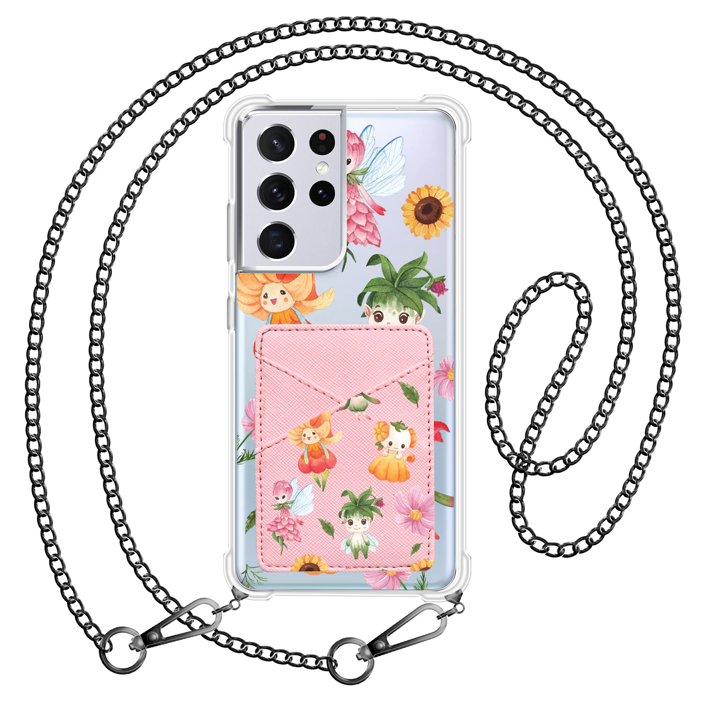 Android Phone Wallet Case - Magical Garden