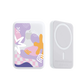 Magnetic Wireless Powerbank - Abstract Flower 4.0